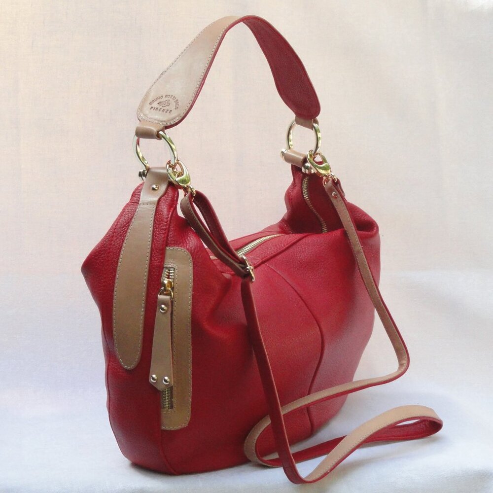 Bruno Rossi Deerskin Hobo/Shoulder Bag